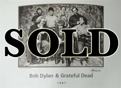 Bob Dylan & Grateful Dead Original Concert Poster