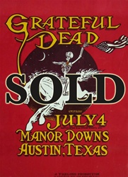 Grateful Dead Original Concert Poster