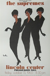 Supremes Original Concert Poster
Vintage Rock Poster