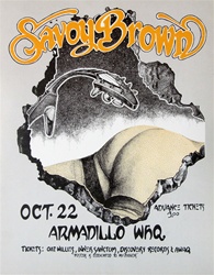 Savoy Brown Original Concert Poster
Vintage Rock Poster
Armadillo
