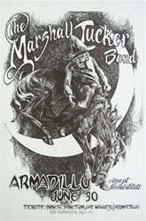 Marshall Tucker Band Original Concert Poster
Vintage Rock Poster
Armadillo