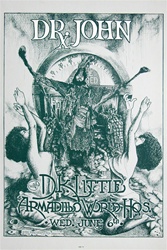 Dr. John Original Concert Poster
Vintage Rock Poster
Armadillo