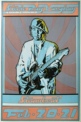 Stevie Ray Vaughan Original Concert Poster
Vintage Rock Poster
Steamboat