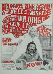 The Hells Angels Original Concert Poster
Vintage Rock Poster