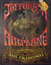Jefferson Airplane Original Promotional Poster
Vintage Rock Poster