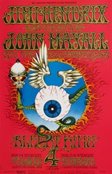 Jimi Hendrix Original Concert Poster
Rick Griffin