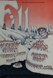 Albert King And The Loading Zone Original Concert Poster
Vintage Rock Concert Poster
Lee Conklin