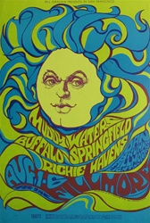 Muddy Waters And Buffalo Springfield And Ritchie Havens Original Concert Poster
Vintage Rock Concert Poster
Bonnie MacLean