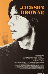 Jackson Browne Original Concert Poster
Vintage Rock Poster