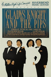 Gladys Knight And The Pips Original Concert Poster
Vintage Rock Poster