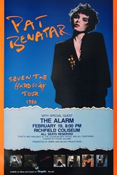 Pat Benatar Original Concert Poster
Vintage Rock Poster