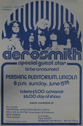 Aerosmith Original Concert Poster
Vintage Rock Poster