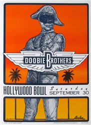 Doobie Brothers Original Concert Poster
Vintage Rock Poster
Hollywood Bowl