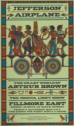 Jefferson Airplane Original Concert Poster
Vintage Rock Poster
Fillmore East