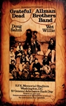Grateful Dead And Allman Brothers Reprint Concert Poster
Vintage Rock Poster