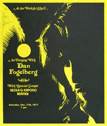 Dan Fogelberg Original Concert Poster
Vintage Rock Poster
Hawaii