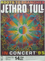 Jethro Tull Original Concert Poster
Vintage Rock Concert Poster
German Concert Poster