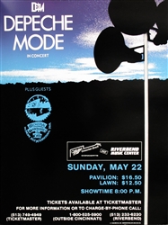 Depeche Mode Original Concert Poster
Vintage Concert Poster