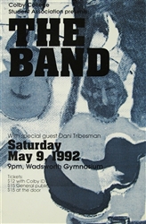 The Band Original Concert Poster
Vintage Rock Concert Poster