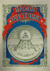 In God We Trust Original Poster
Vintage Concert Poster
Rick Griffin