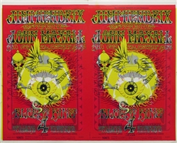 Jimi Hendrix Original Concert Poster Test Proof Sheet
Rick Griffin
Fillmore