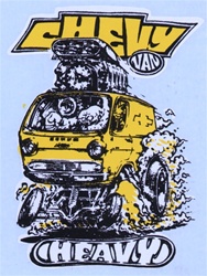 Ed Big Daddy Roth Original Vintage Water slide Decal