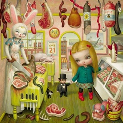 Mark Ryden Butcher Bunny Limited Edition Print
Lowbrow 
Lowbrow artwork
Pop surrealism