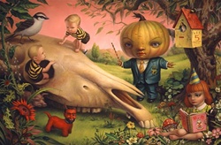 Mark Ryden Pumpkin President Limited Edition Print