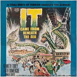 It Came From Beneath The Sea Original US Six Sheet
Vintage Movie Poster
