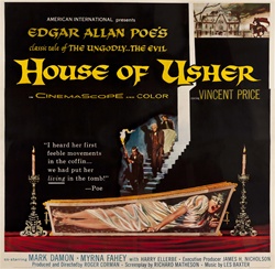 House Of Usher Original US Six Sheet
Vintage Movie Poster