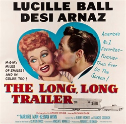 The Long, Long Trailer Original US Six Sheet
Vintage Movie Poster
Lucy and Desi