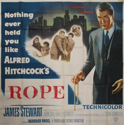 Rope Original US Six Sheet
Vintage Movie Poster
Hitchcock