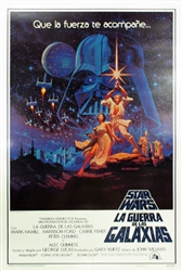 Star Wars Original Spanish One Sheet
Vintage Movie Poster
Hildebrant