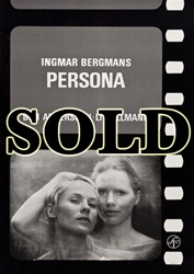 Persona Original Swedish One Sheet
Vintage Movie Poster
Ingmar Bergman