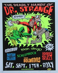 Taz Dr. Strange Original Rock Concert Poster