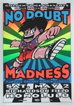 Taz No Doubt Original Rock Concert Poster