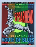 Taz Spearhead Original Rock Concert Poster