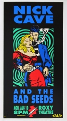 Taz Nick Cave Original Rock Concert Poster