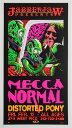 Taz Mecca Normal Original Rock Concert Poster