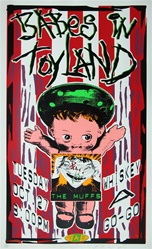 Taz Babes In Toyland And The Muffs Original Rock Concert Poster