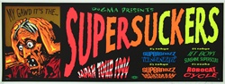 Taz Supersuckers Original Rock Concert Poster