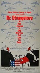 Dr. Strangelove Original US Three Sheet