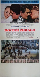 Dr. Zhivago Original US Three Sheet