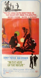 In The Heat of the Night Original US Three Sheet