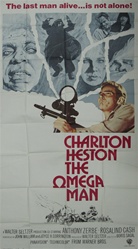 Omega Man Original US Three Sheet