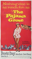 The Pajama Game Original US Three Sheet