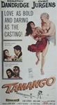Tamango Original US Three Sheet
Vintage Movie Poster
Dorothy Dandridge