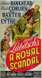 A Royal Scandal Original US Three Sheet
Vintage Movie Poster
Tallulah Bankhead
