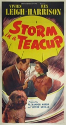 Storm In A Teacup Original US Three Sheet
Vintage Movie Poster
Rex Harrison
