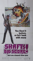 Shaft's Big Score! Original US Three Sheet
Vintage Movie Poster
Richard Roundtree